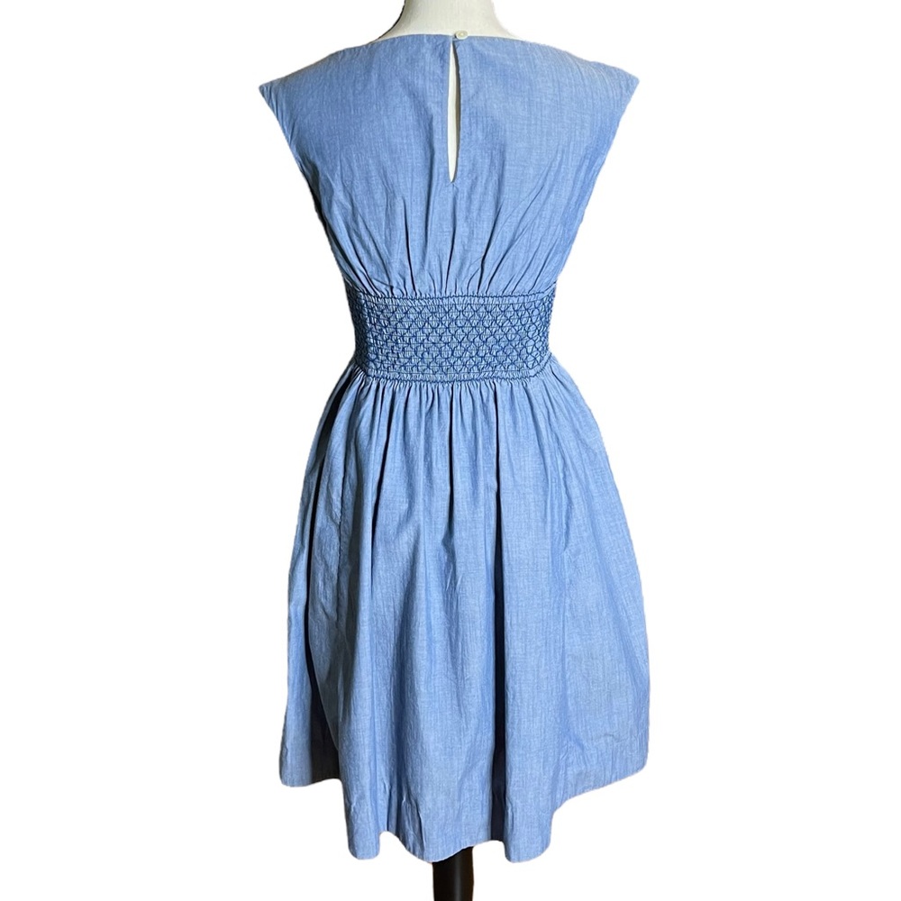 Kate Spade New York Blaire Chambray Dress Size 0 (2-4) - Picture 3 of 15